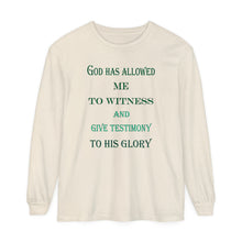 Load image into Gallery viewer, Unisex Garment-dyed Long Sleeve T-Shirt
