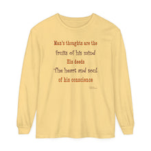 Load image into Gallery viewer, Unisex Garment-dyed Long Sleeve T-Shirt

