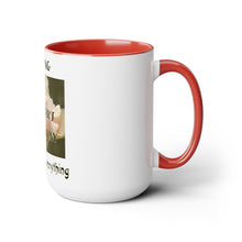 Load image into Gallery viewer, Two-Tone Coffee Mugs, 15oz
