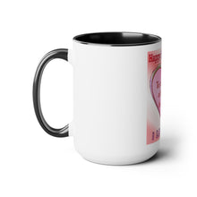 Load image into Gallery viewer, Two-Tone Coffee Mugs, 15oz
