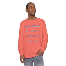 Load image into Gallery viewer, Unisex Garment-dyed Long Sleeve T-Shirt
