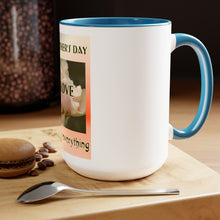 Load image into Gallery viewer, Two-Tone Coffee Mugs, 15oz
