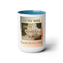 Load image into Gallery viewer, Two-Tone Coffee Mugs, 15oz
