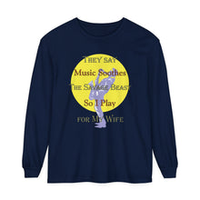 Load image into Gallery viewer, Unisex Garment-dyed Long Sleeve T-Shirt
