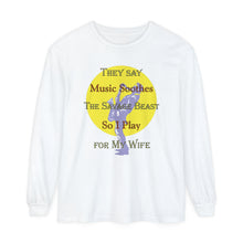 Load image into Gallery viewer, Unisex Garment-dyed Long Sleeve T-Shirt
