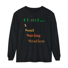 Load image into Gallery viewer, Unisex Garment-dyed Long Sleeve T-Shirt

