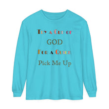 Load image into Gallery viewer, Unisex Garment-dyed Long Sleeve T-Shirt
