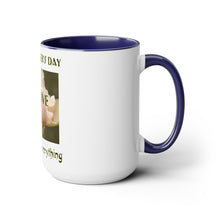 Load image into Gallery viewer, Two-Tone Coffee Mugs, 15oz
