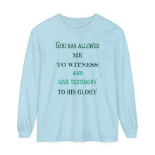 Load image into Gallery viewer, Unisex Garment-dyed Long Sleeve T-Shirt
