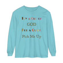 Load image into Gallery viewer, Unisex Garment-dyed Long Sleeve T-Shirt
