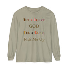 Load image into Gallery viewer, Unisex Garment-dyed Long Sleeve T-Shirt
