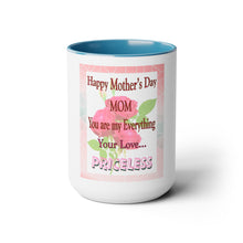 Load image into Gallery viewer, Two-Tone Coffee Mugs, 15oz
