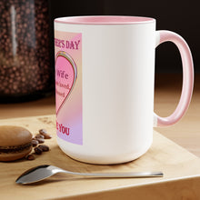 Load image into Gallery viewer, Two-Tone Coffee Mugs, 15oz
