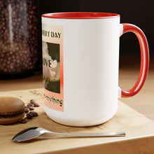 Load image into Gallery viewer, Two-Tone Coffee Mugs, 15oz
