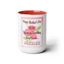 Load image into Gallery viewer, Two-Tone Coffee Mugs, 15oz
