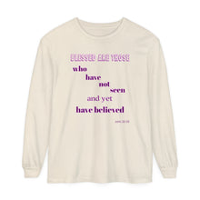 Load image into Gallery viewer, Unisex Garment-dyed Long Sleeve T-Shirt
