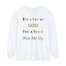 Load image into Gallery viewer, Unisex Garment-dyed Long Sleeve T-Shirt
