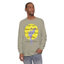 Load image into Gallery viewer, Unisex Garment-dyed Long Sleeve T-Shirt
