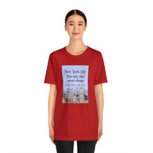 Load image into Gallery viewer, Unisex Jersey Short Sleeve Tee
