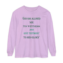 Load image into Gallery viewer, Unisex Garment-dyed Long Sleeve T-Shirt
