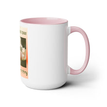 Load image into Gallery viewer, Two-Tone Coffee Mugs, 15oz
