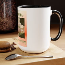Load image into Gallery viewer, Two-Tone Coffee Mugs, 15oz
