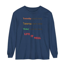 Load image into Gallery viewer, Unisex Garment-dyed Long Sleeve T-Shirt

