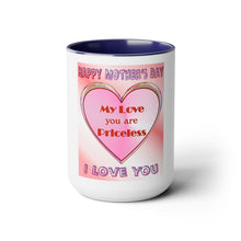 Load image into Gallery viewer, Two-Tone Coffee Mugs, 15oz
