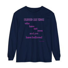 Load image into Gallery viewer, Unisex Garment-dyed Long Sleeve T-Shirt
