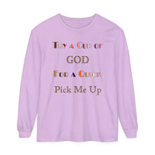 Load image into Gallery viewer, Unisex Garment-dyed Long Sleeve T-Shirt

