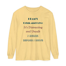 Load image into Gallery viewer, Unisex Garment-dyed Long Sleeve T-Shirt

