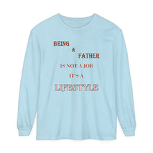 Load image into Gallery viewer, Unisex Garment-dyed Long Sleeve T-Shirt

