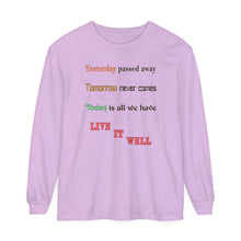 Load image into Gallery viewer, Unisex Garment-dyed Long Sleeve T-Shirt
