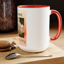 Load image into Gallery viewer, Two-Tone Coffee Mugs, 15oz
