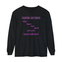 Load image into Gallery viewer, Unisex Garment-dyed Long Sleeve T-Shirt
