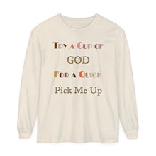 Load image into Gallery viewer, Unisex Garment-dyed Long Sleeve T-Shirt
