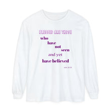 Load image into Gallery viewer, Unisex Garment-dyed Long Sleeve T-Shirt
