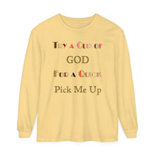 Load image into Gallery viewer, Unisex Garment-dyed Long Sleeve T-Shirt
