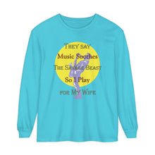 Load image into Gallery viewer, Unisex Garment-dyed Long Sleeve T-Shirt
