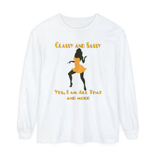 Load image into Gallery viewer, Unisex Garment-dyed Long Sleeve T-Shirt
