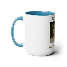 Load image into Gallery viewer, Two-Tone Coffee Mugs, 15oz
