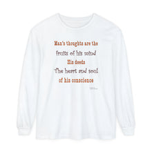 Load image into Gallery viewer, Unisex Garment-dyed Long Sleeve T-Shirt
