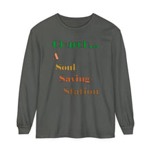 Load image into Gallery viewer, Unisex Garment-dyed Long Sleeve T-Shirt
