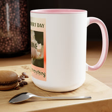 Load image into Gallery viewer, Two-Tone Coffee Mugs, 15oz
