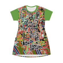 Load image into Gallery viewer, All Over Print T-Shirt Dress
