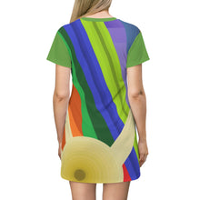 Load image into Gallery viewer, All Over Print T-Shirt Dress

