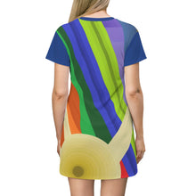 Load image into Gallery viewer, All Over Print T-Shirt Dress
