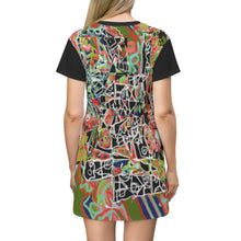 Load image into Gallery viewer, All Over Print T-Shirt Dress
