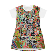 Load image into Gallery viewer, All Over Print T-Shirt Dress
