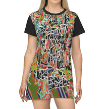 Load image into Gallery viewer, All Over Print T-Shirt Dress
